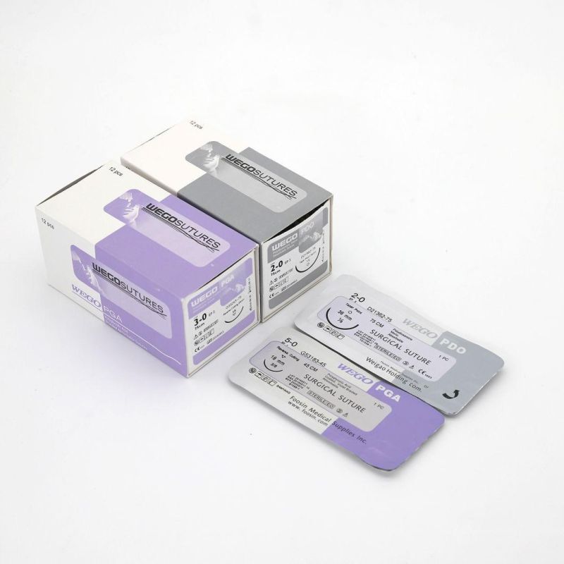 Wego Pdo Surgical Suture with PE Card