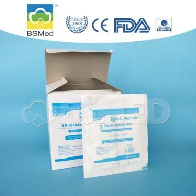 Non Sterile or Sterile Gauze Swabs Disposable Medical Supply