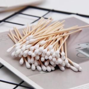 Sterile Wooden Cotton Swab Stick