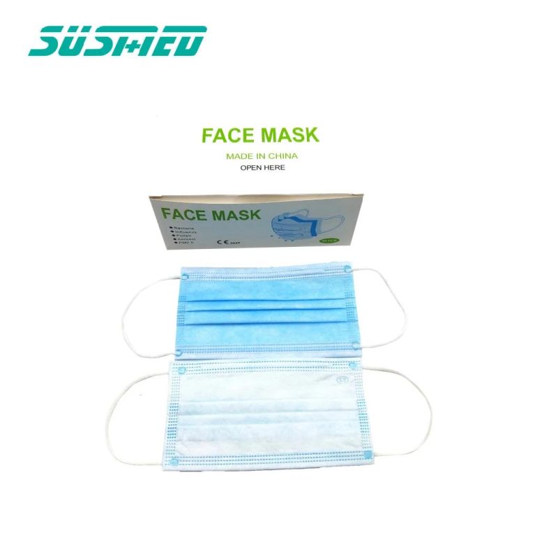 3ply Wholesale Earloop Sterilization Surgical Mask