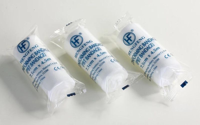 Disposable Gauze Bandages PBT Roll Bandages Cheap Bandages