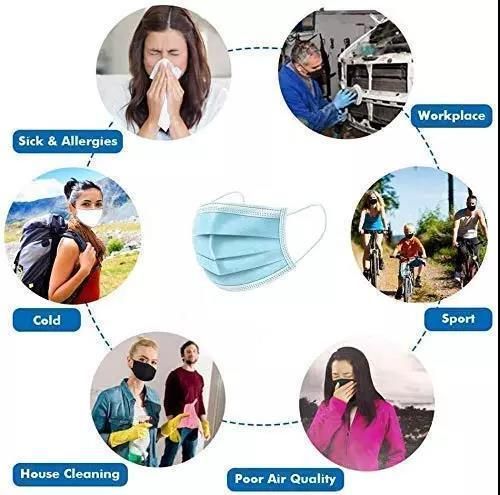 3D 3-Ply Disposable Protective Mask for Kids Children Bulk in Stock