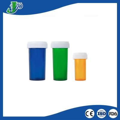 Pop Top Cap Plastic Pharmaceutical Vials Medical Bottles