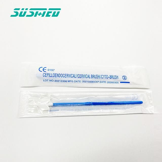 Hot Disposable Sterile Medical Cervical Sampling Brush Disposable Cervical Brush