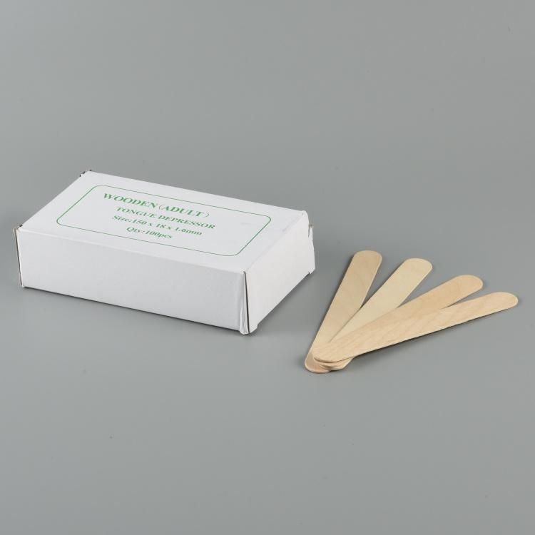 Disposable Wooden Non-Sterile Tongue Depressors