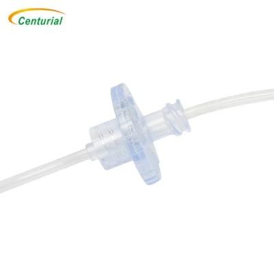 Medical Use CO2 Sampling Line with Filter Male Luer Lock &amp; Orange Female Connector