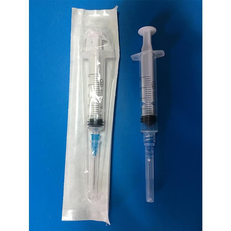 My-L046 Medical Disposable Plastic Syringe with Needle