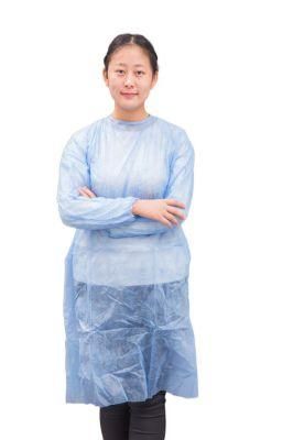 Disposable PP PE Waterproof Nonwoven Cleaning Cloth Isolation Gown