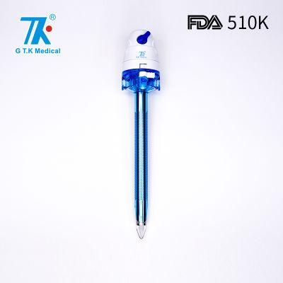 Hot on Sale 5mm Disposable Surgical Optical Trocar