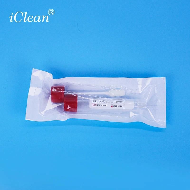 Viral Transport Medium with Saliva Foam Swab for PCR Testing