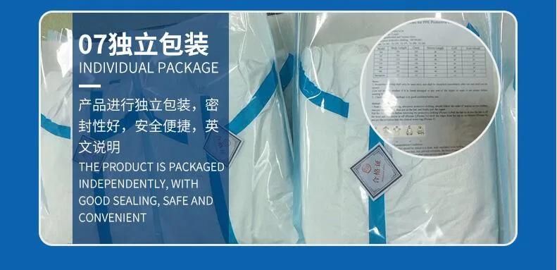 Autoclavable Patient Gown Disposable Medical Shoes Cover, Disposable Medical Hat, Disposable Gown Andcoverall for Industrial Protection