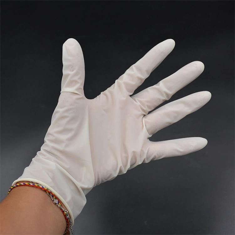 Widely Used Disposable Medical Examination Latex Gloves