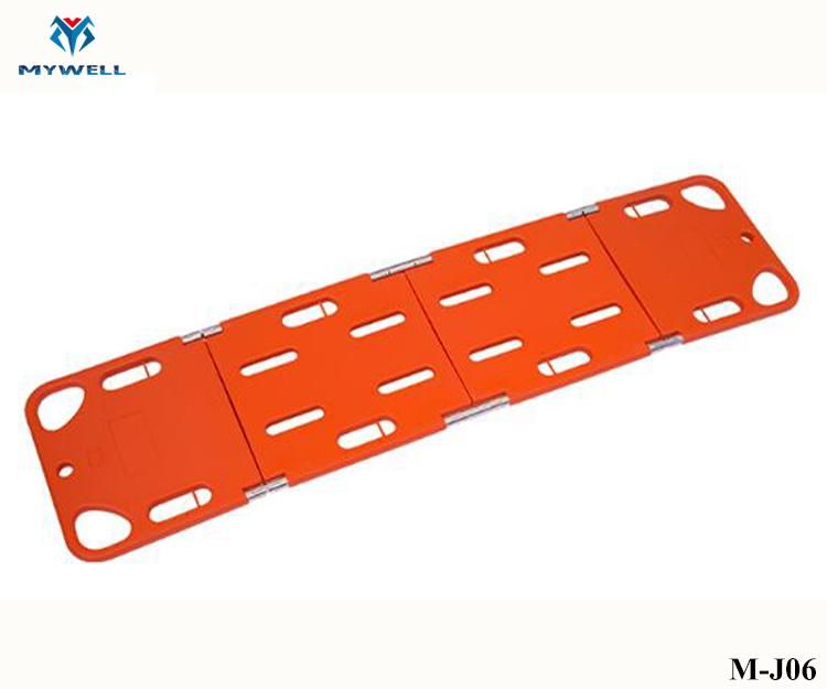 M-J06 New Function Medical High Strength Plastic Spine Board Stretcher