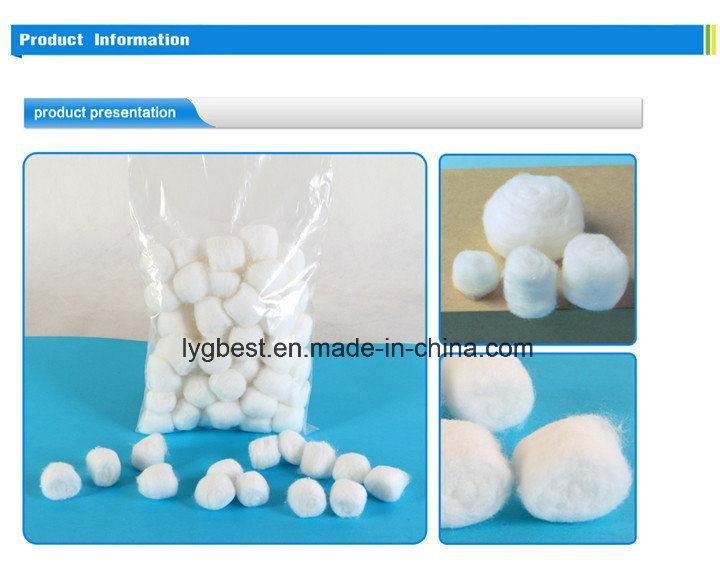 Wholesale Absorbent Medical Small Size Organic Surgical Cotton Ball