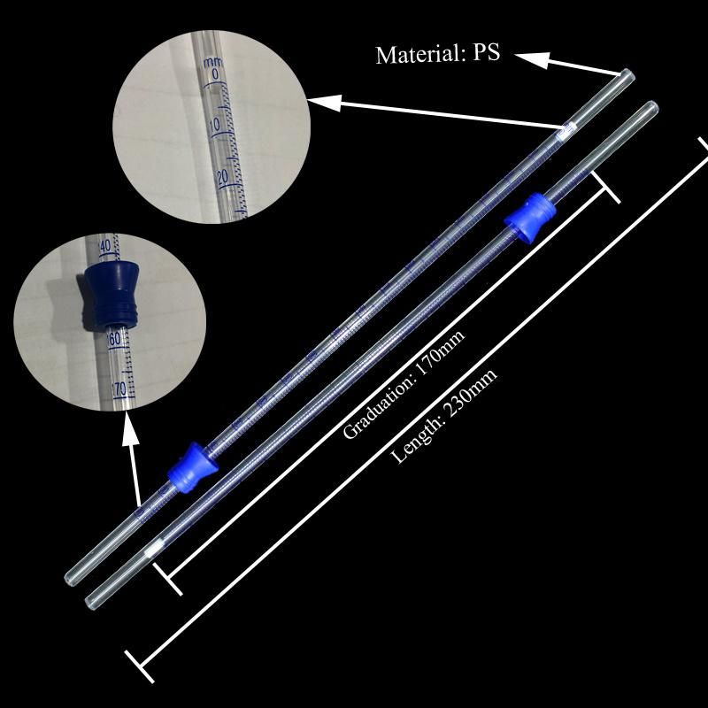 Medical Supplier Plastic China Westergren Blood ESR Tube Pipette