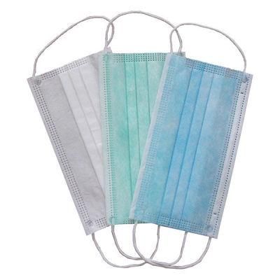 Meltblown Nonwoven Medical Surgical Disposable 3 Ply Masks