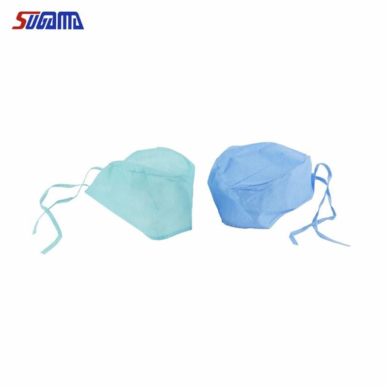 Disposable Non Woven Surgeon Doctor Cap for Hospital