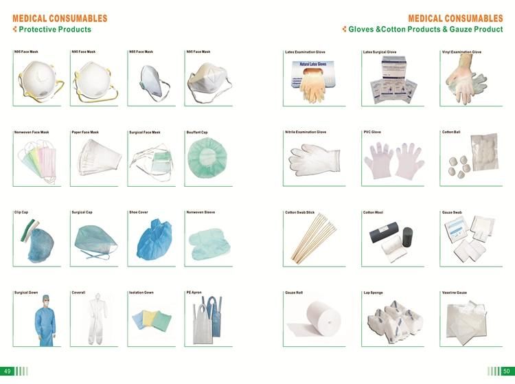 Widely Used Disposable Medical Examination Latex Gloves