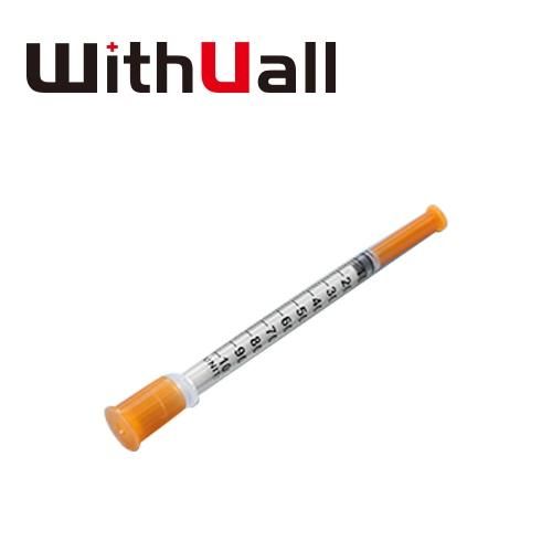 Safety Professional High Quality with Fixed Needle U-100 U-40 0.5ml/1ml Insulin Syringe