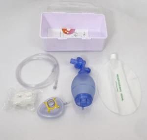 High Quality FDA Silicone Manual Resuscitator / Ambu Bag Manufacturer