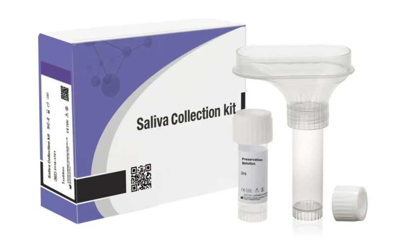 Disposable Saliva Collection and Kit Saliva Collection and Transport System for Virus Rna Extracting with CE Certificate