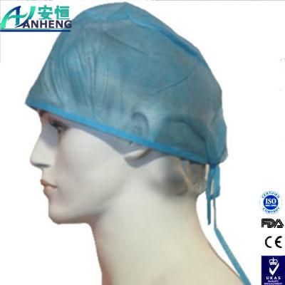 Disposable Doctor&prime;s Adjustable Cap with Ties