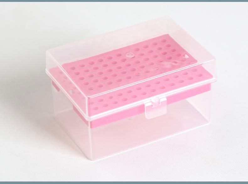 Multicolor Plastic 1000 UL Pipette Tips Boxes