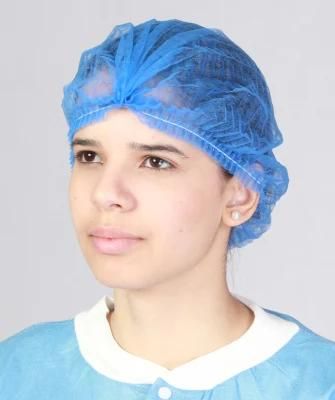 Hospital Protective Safety Hair Clip Cap Medical Disposable Nonwoven Head Cover