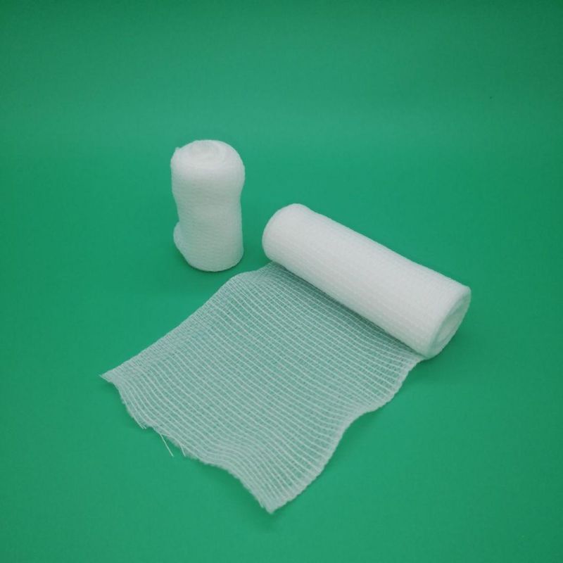 5cmx4.5m Fixing First Aid PBT Bandage OEM Size and Weight