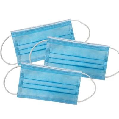 Non-Woven Fabric 3 Ply Medical Face Mask Anti-Dust Face Mask