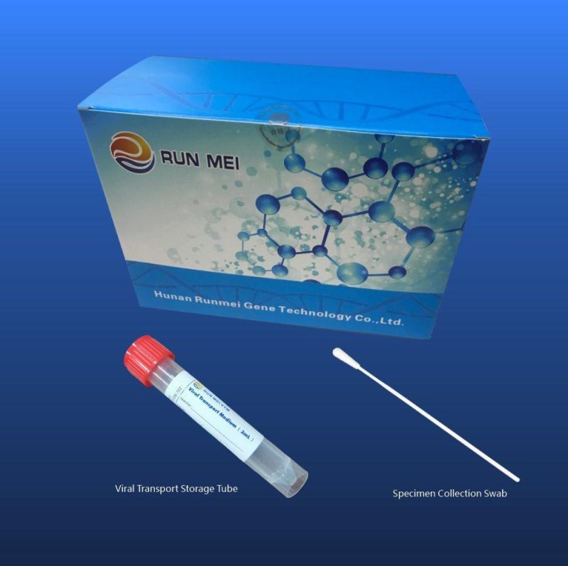 10ml Transport Virus Sampling Specimen Collection Media Swab Tubes for Single Use