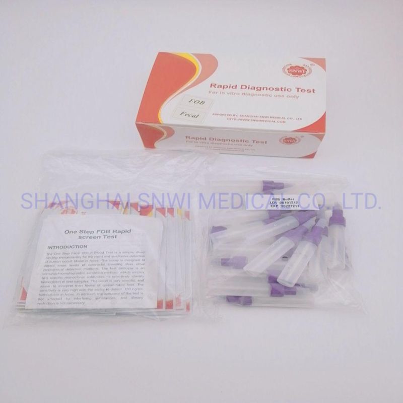 Antibody Rapid Test Kit Diagnostic Single Use Immunodeficiency for Hbsag