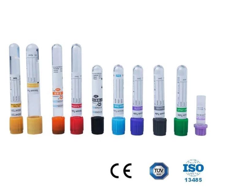 Vacuum Blood Collection Glucose /PT Tube/Clot Activator/EDTA/ESR Tube