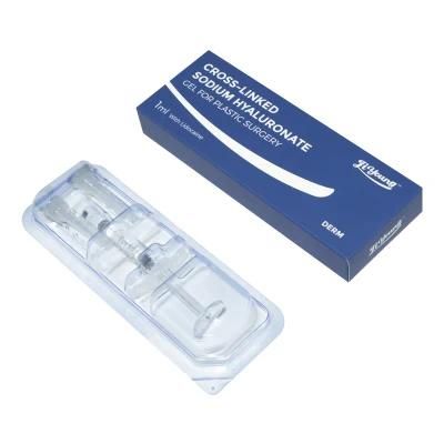 Cross Linked Hyaluronic Acid Gel 2ml Hyaluronic Acid Dermal Filler