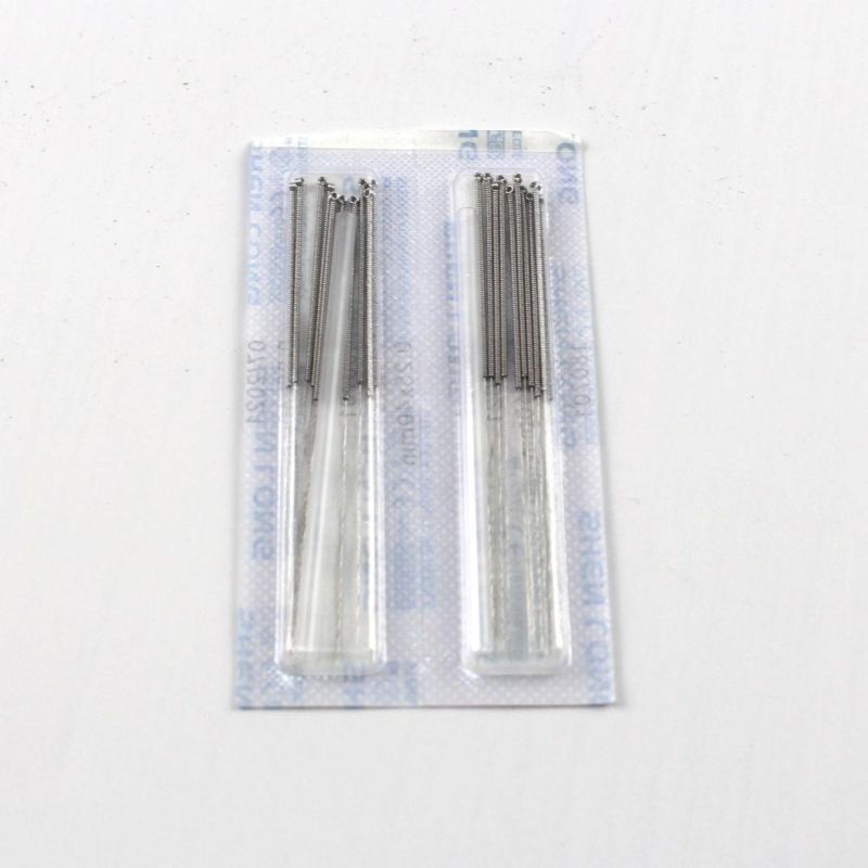 Sterile Acupuncture Needle with Steel-Wire Handle with Loop (AN010-11)