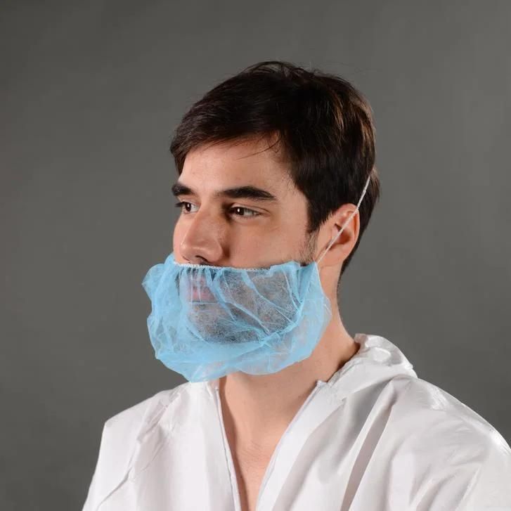 Ce&ISO Disposable Nonwoven Beard Cover for Workers