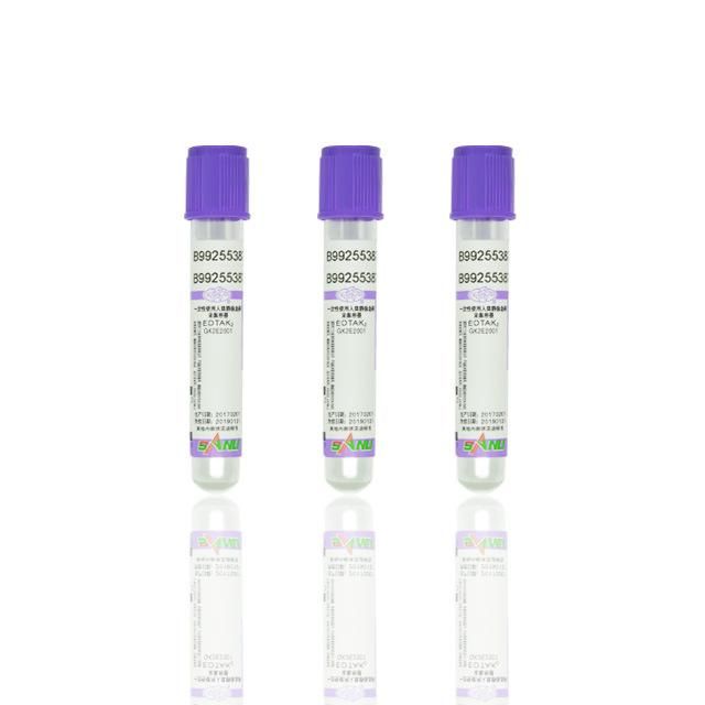 Disposable Green Cap Heparin Vacuum Blood Collection Tube Pet Glass Material Tube