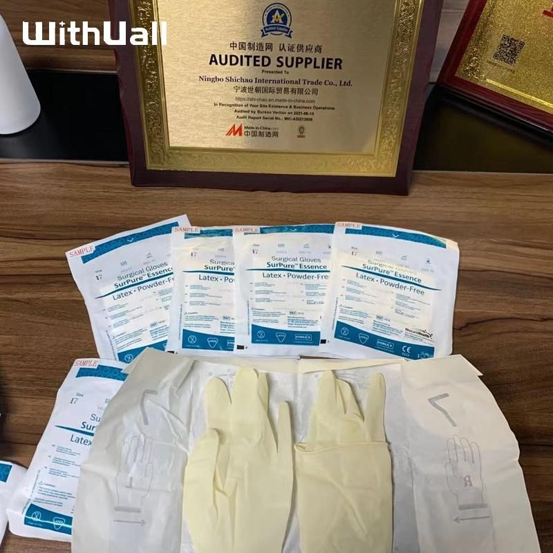 Powder-Free American Standard Latex Surgical Gloves
