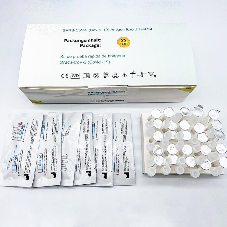 Medical Products Ivd Reagent Swab Colloidal Gold Antigen Rapid Diagnostic Test Kit