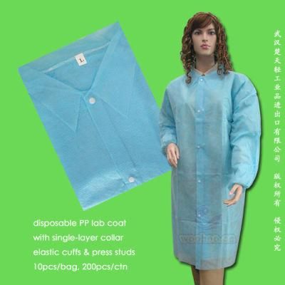 Disposable Medical Laboratory Coat