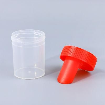 New Arrival 60ml Plastic Collection Urine and Stool Containers