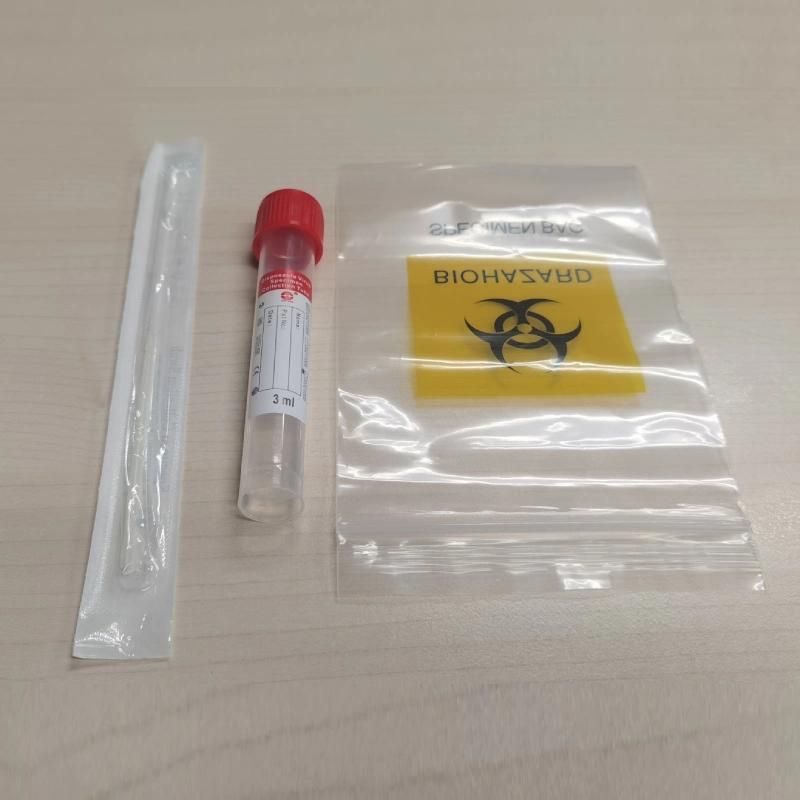 Disposable Virus Specimen Collection Tube Transport Medium Vtm Sampling Tube Kit with Swab