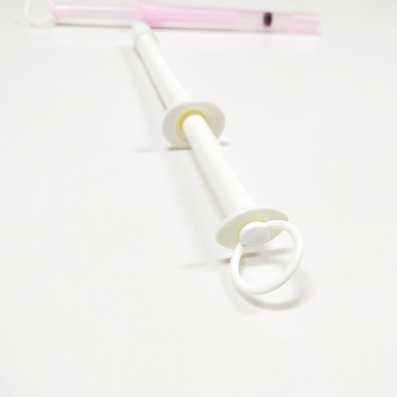 Disposable Powder Drug Delivery Tube Plastic Vaginal Applicator