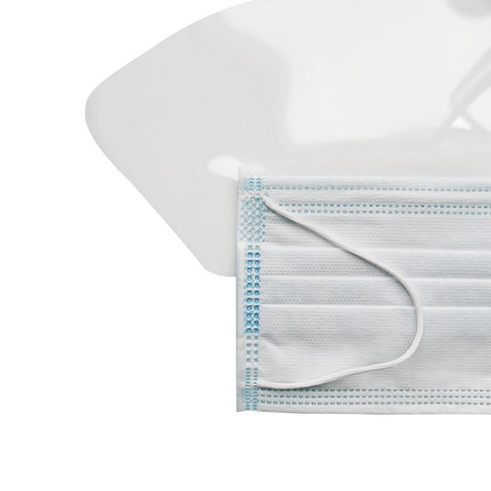 3ply Fog-Free Disposable Face Mask with Plastic Visor