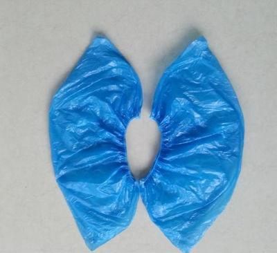 PE Shoe Cover Disposable Plastic CPE PE Shoe Cover Anti-Skid Disposable PE Non-Slip Shoe Cover