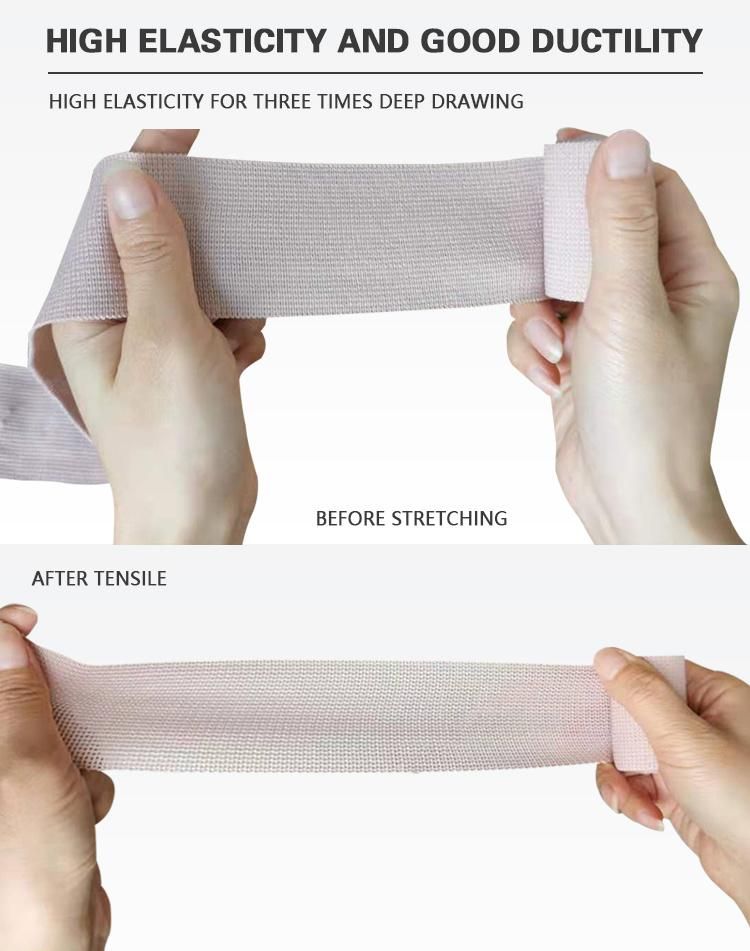 High Elastic Tubular Bandage Gauze Bandage Roll for Single Use