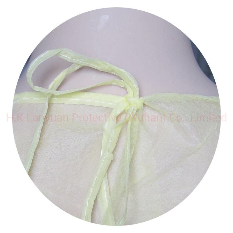 Disposable Nonwoven Popular Design Surgical Gowns Isolation Gown