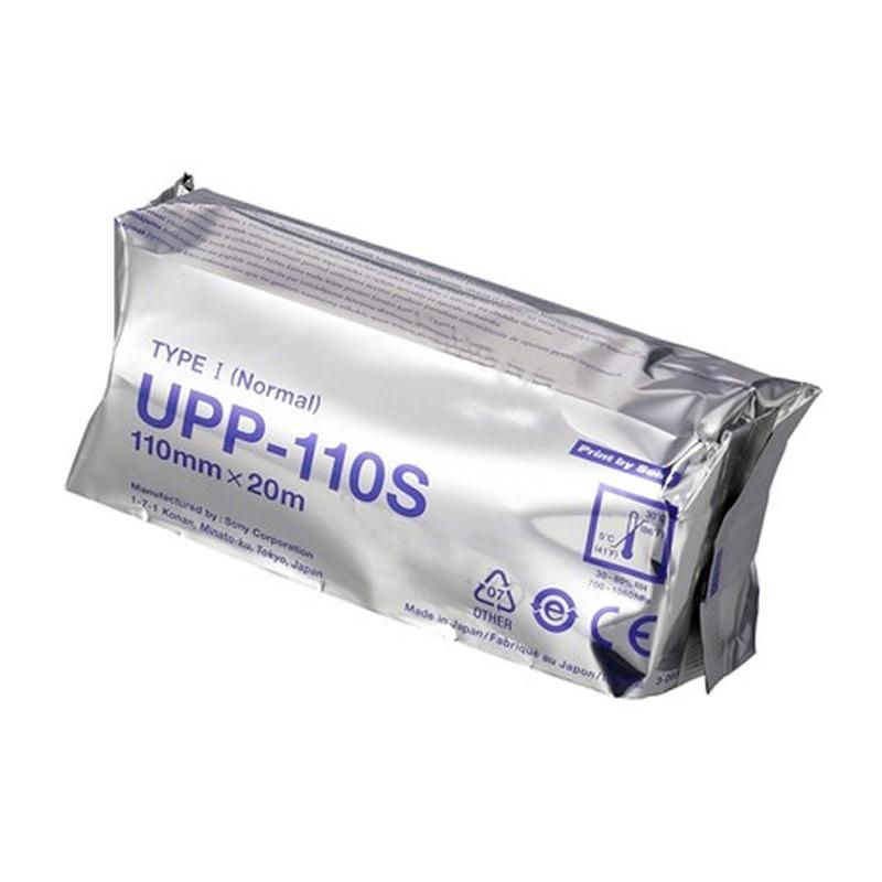 Type V High Glossy 110hg Ultrasound ECG Paper Roll Medical for Sony Mitsubishi Printers