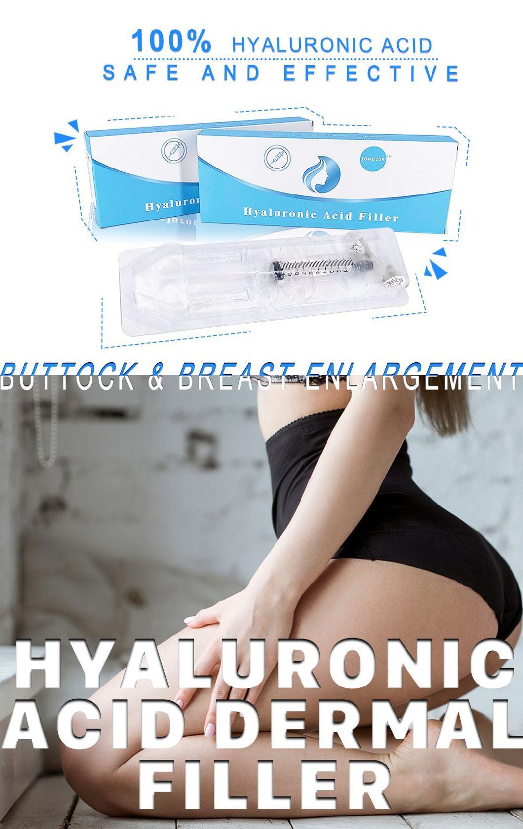 50ml Safe Hialuronic Acid Hyaluronic Acid Gel Bum Enlargement Injection