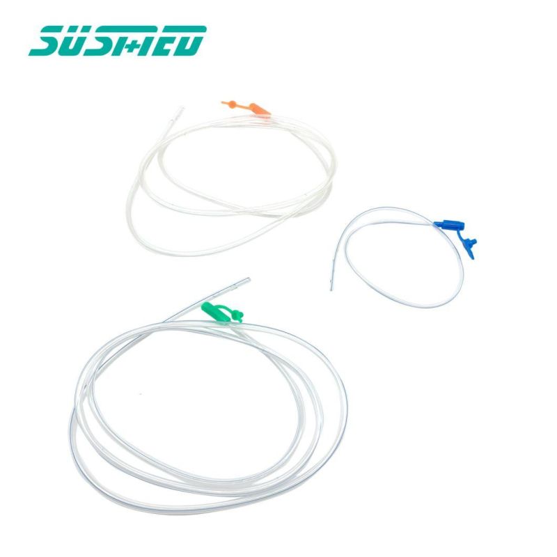 Closed Medical Disposable High Quality PVC Soft Closed System Suction Catheter